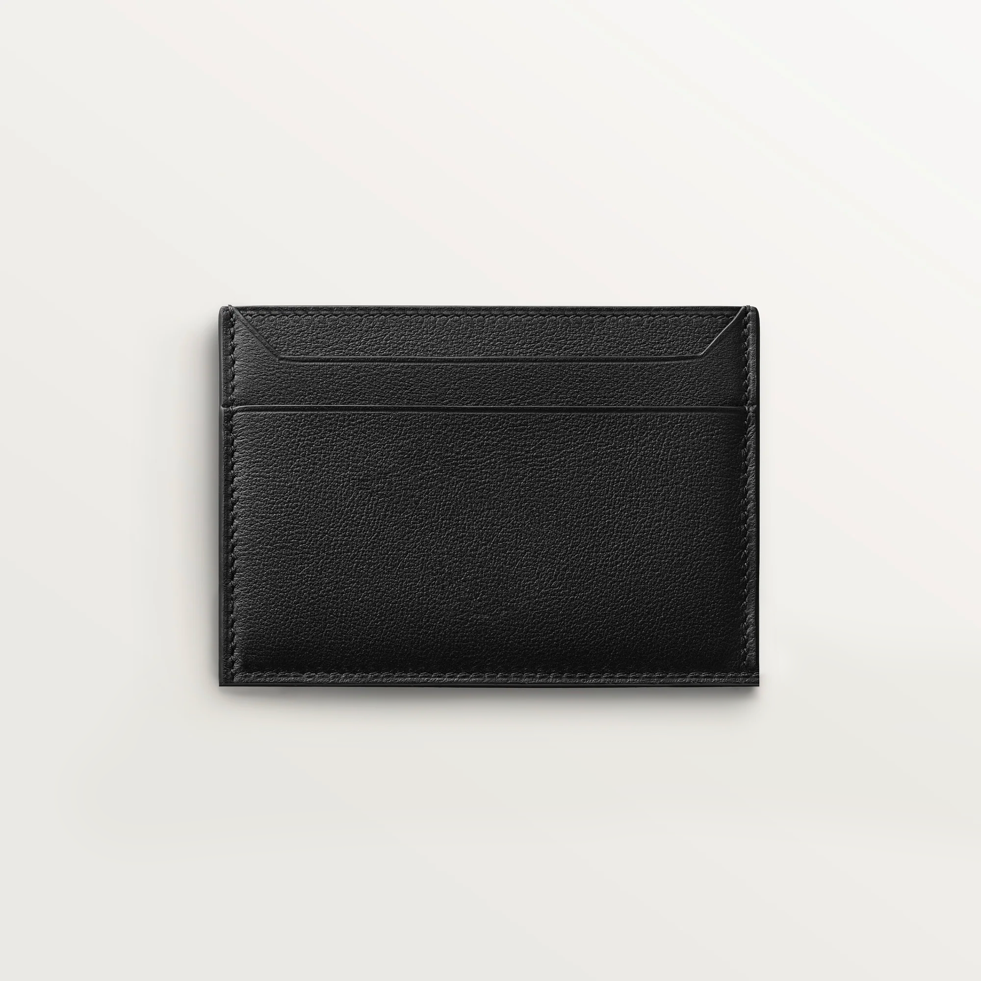 Signature Cartouche Card Holder, Patrimoine in Black